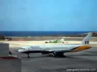 Gran Canaria Airport - Monarch airplane