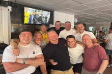 Mary D’s Bar Sports Screens and Fans